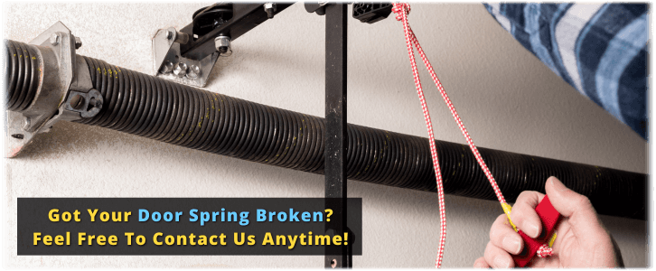 Broken Garage Door Spring Gainesville GA